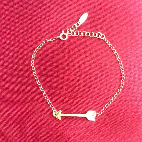 Jewelry - Simple Rose Gold Arrow Bracelet